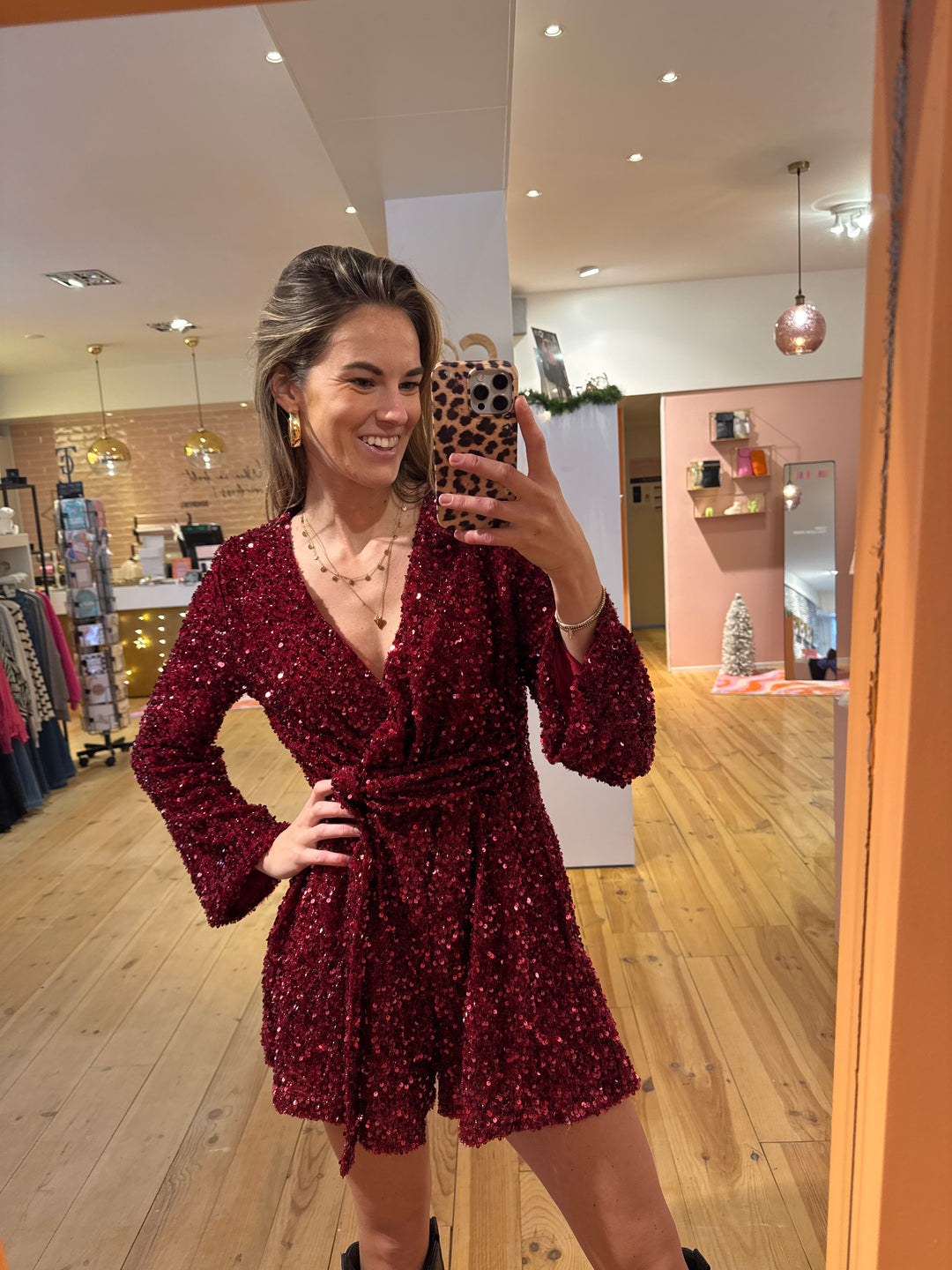 Playsuit Krista - bordeaux
