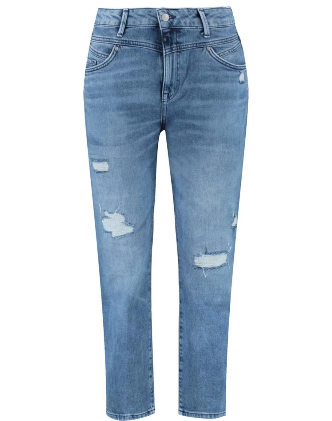 Victoria jeans med blue damaged - COJ
