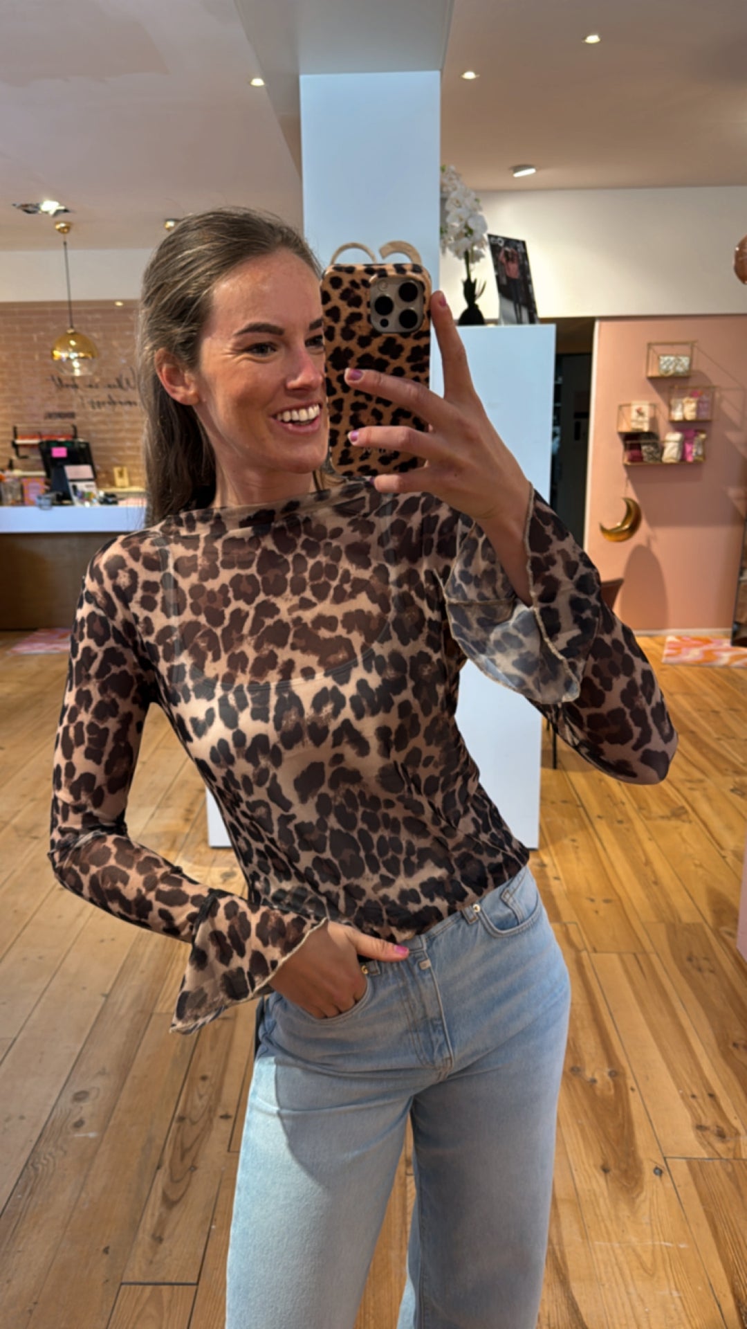 Panter top mesh