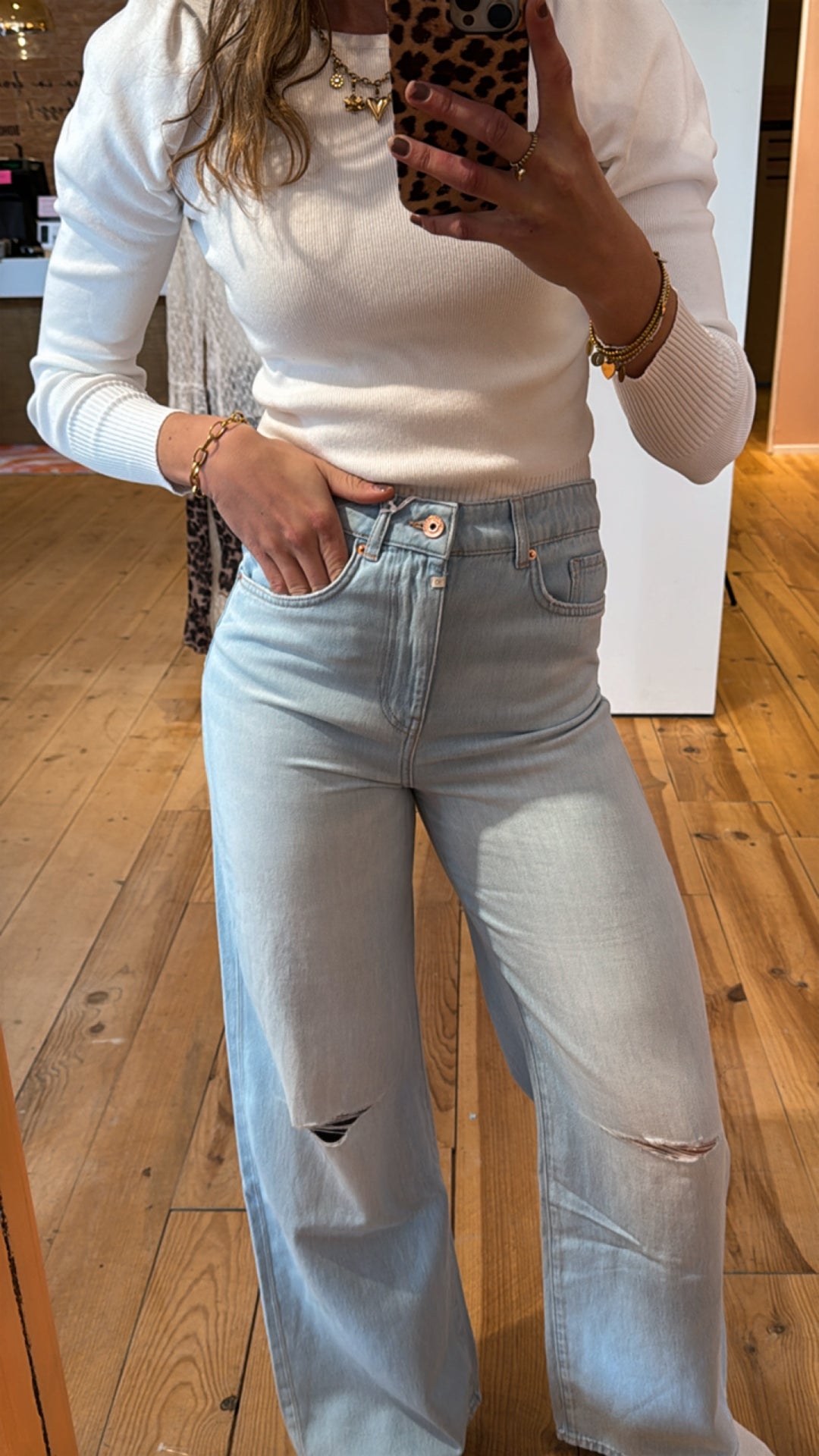 Maria light blue destroyed - COJ