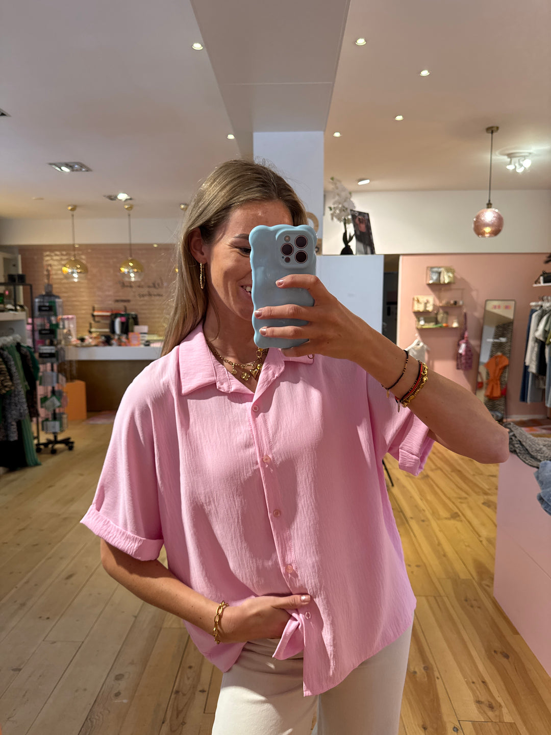 Blouse Rachel - lichtroze