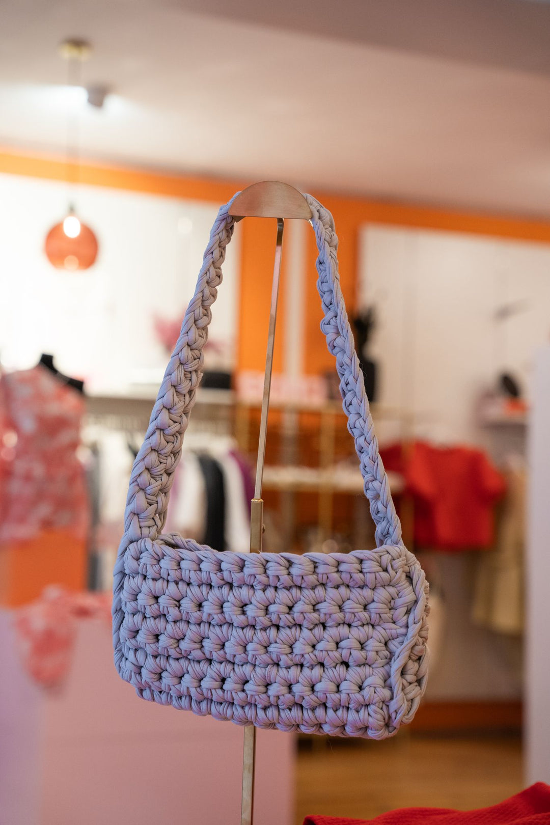 Hooked bag - grey