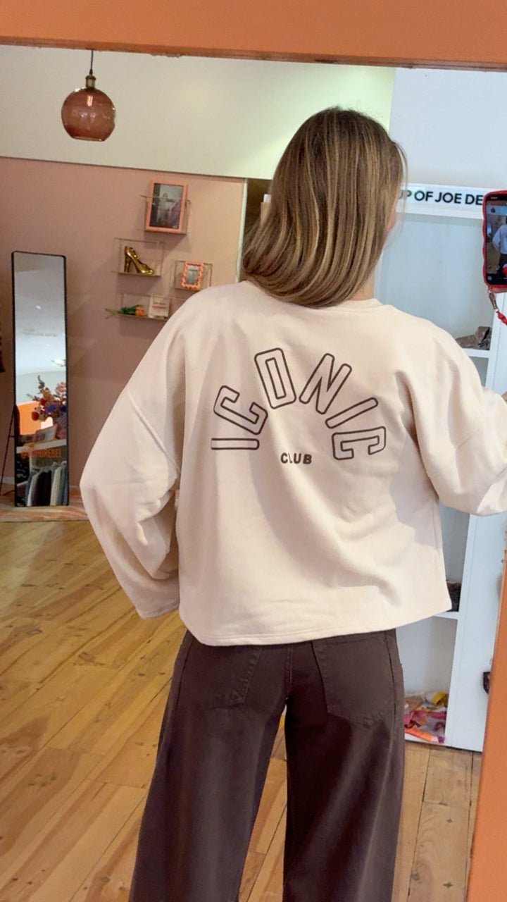 Longsleeve iconic - off white