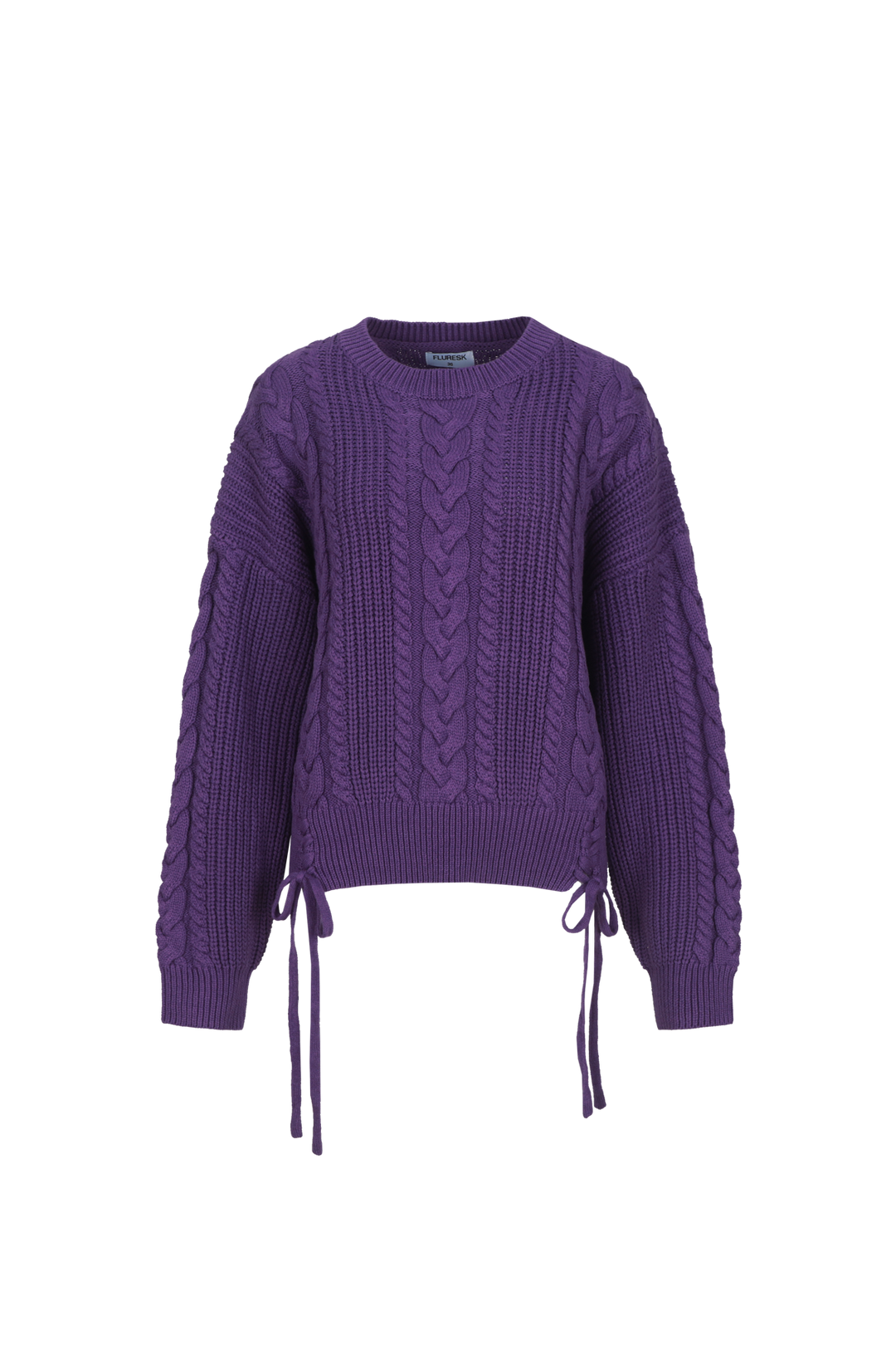 Louve knit sweater - violet
