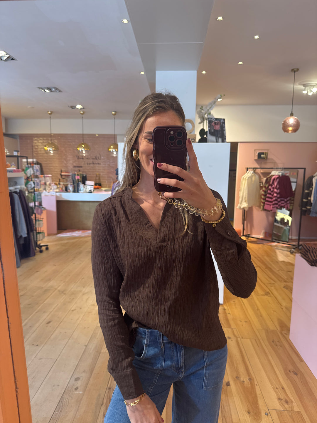 Top Loïsa - bruin