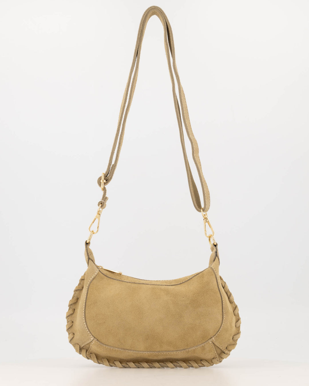 Helin suede bag - sand