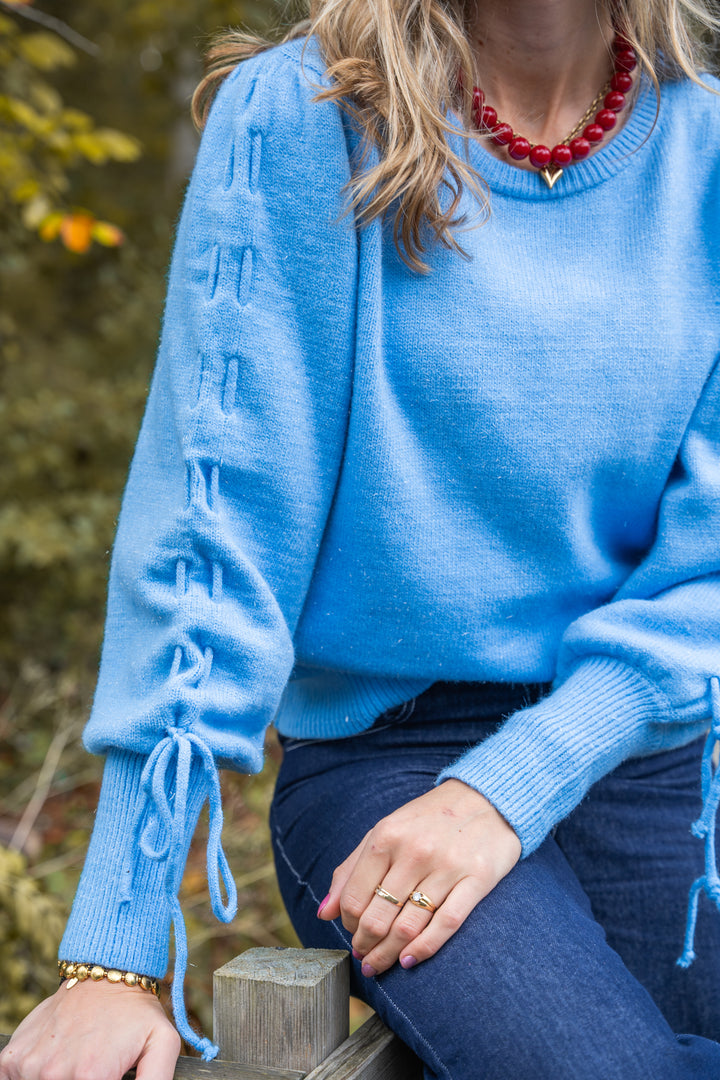 Scottie knit - blue