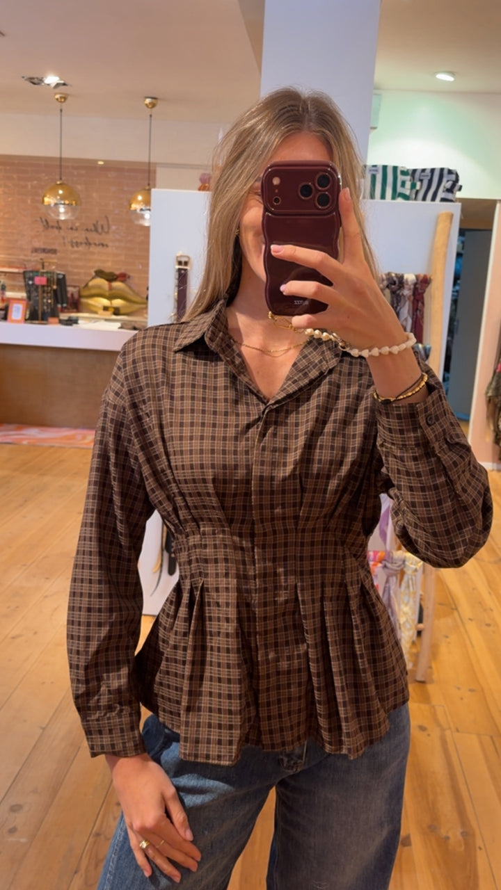 Blouse Joy - bruin