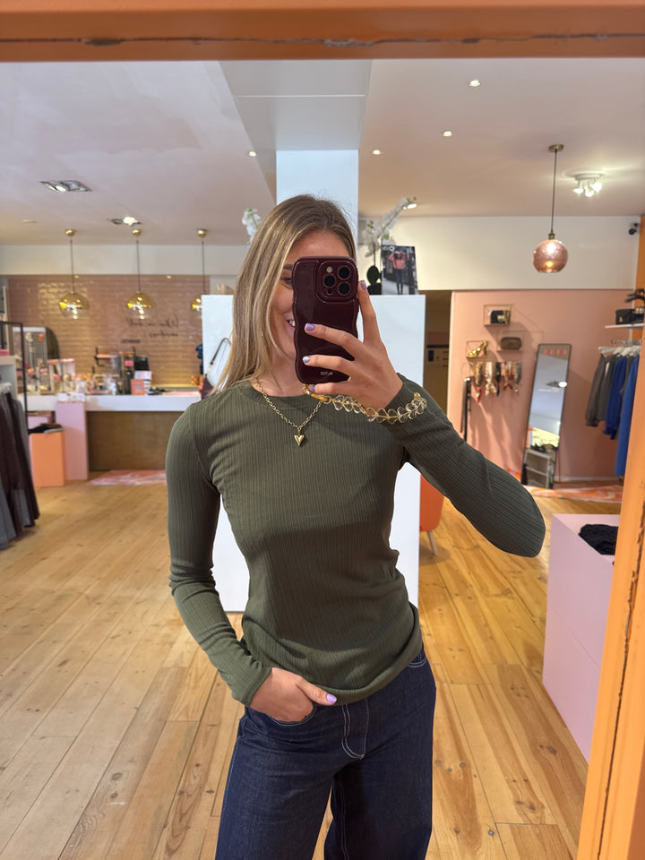 Top Mexy - army green