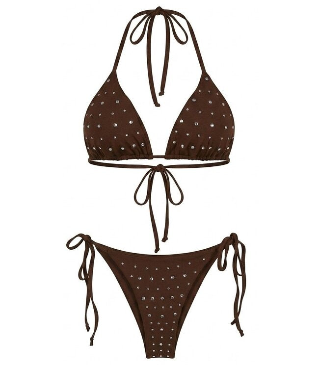 Bikini Studs brown