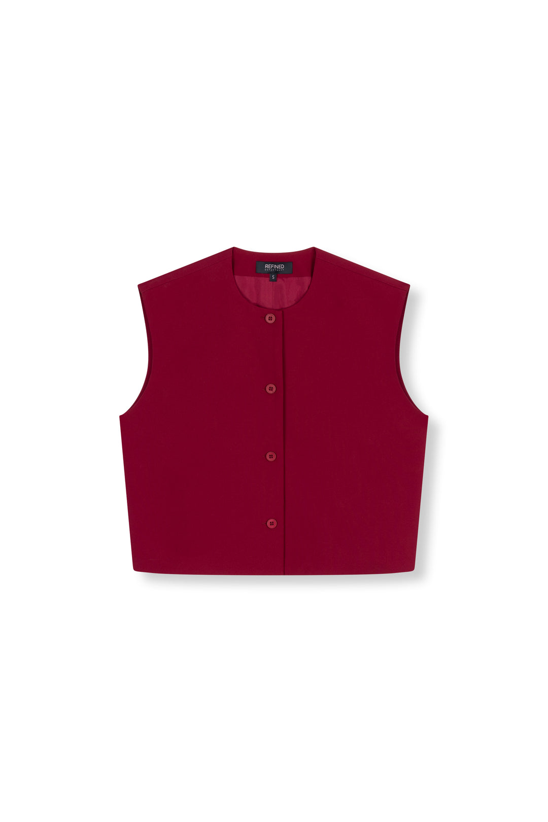 Gilet Jole - bordeaux