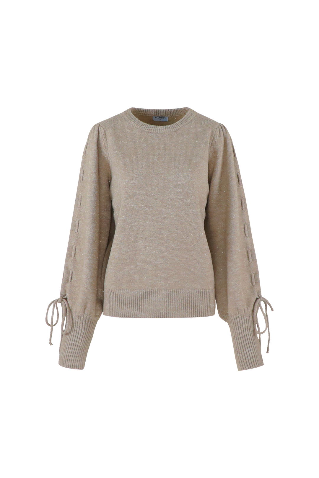Scottie knit sweater - taupe