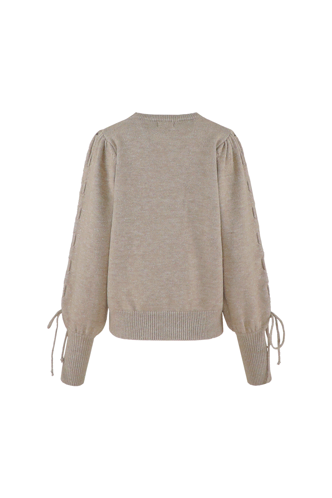 Scottie knit sweater - taupe