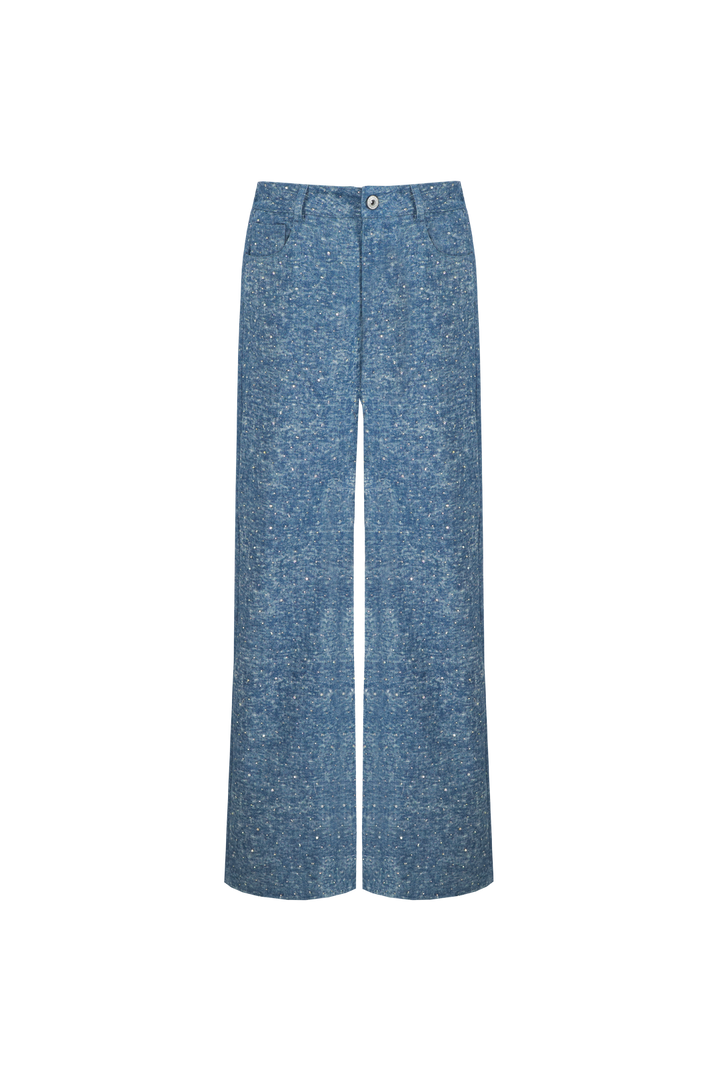 Rain denim broek