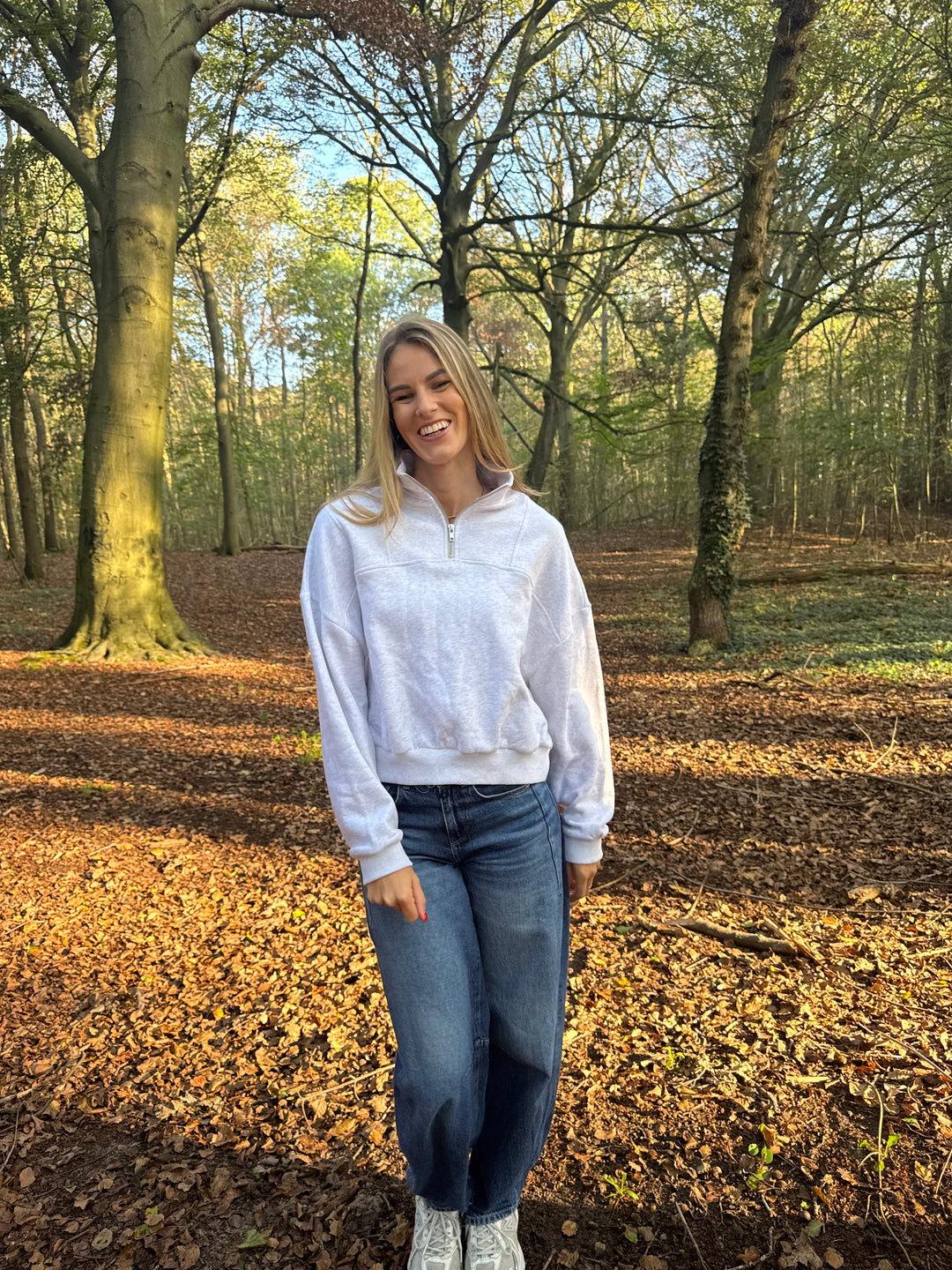 Half zip sweater Bianca
