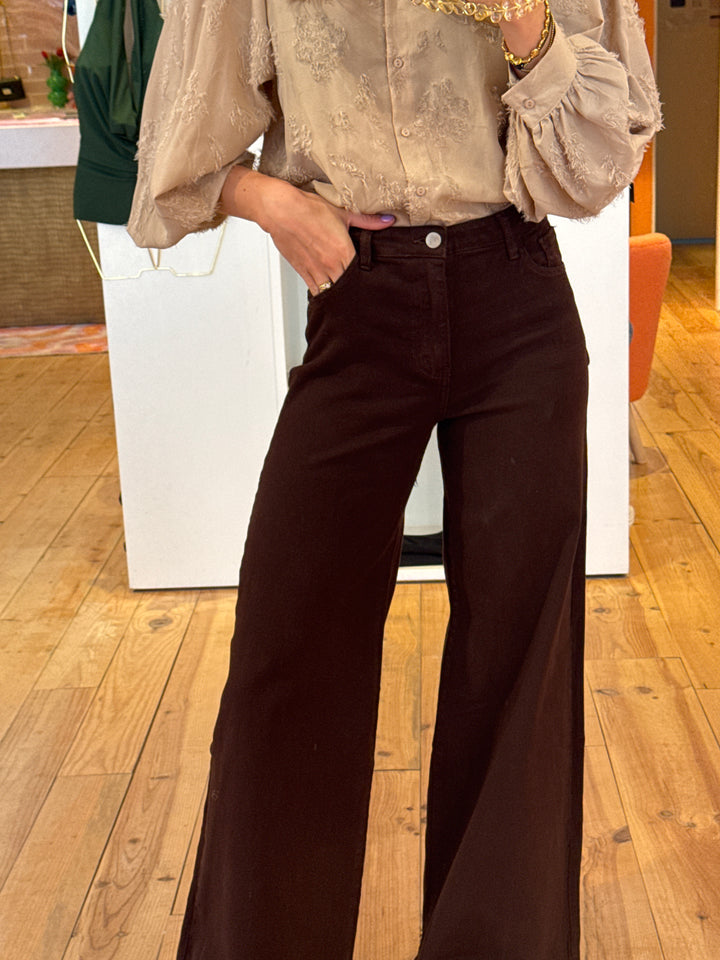 Brown jeans