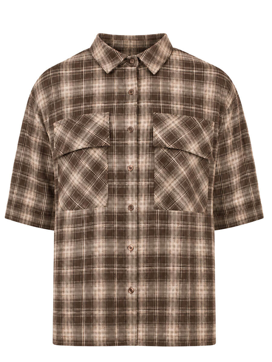 Blouse Mies - bruin