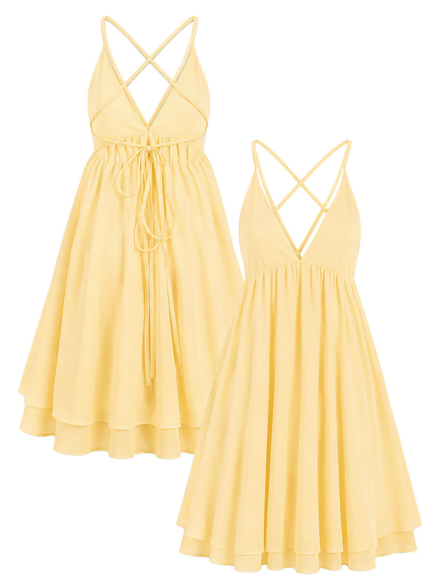 Dress Hester - geel
