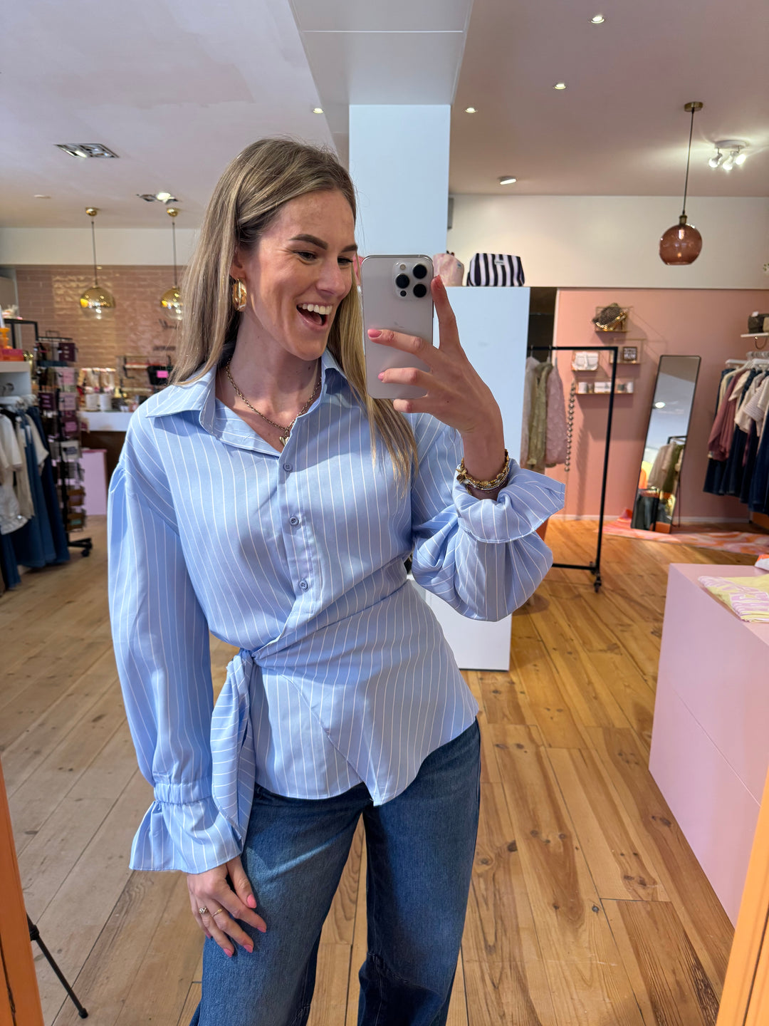 Blouse Joy - blue