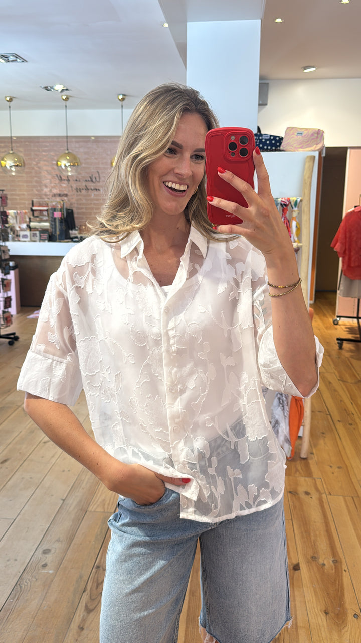 Blouse Nikki - wit