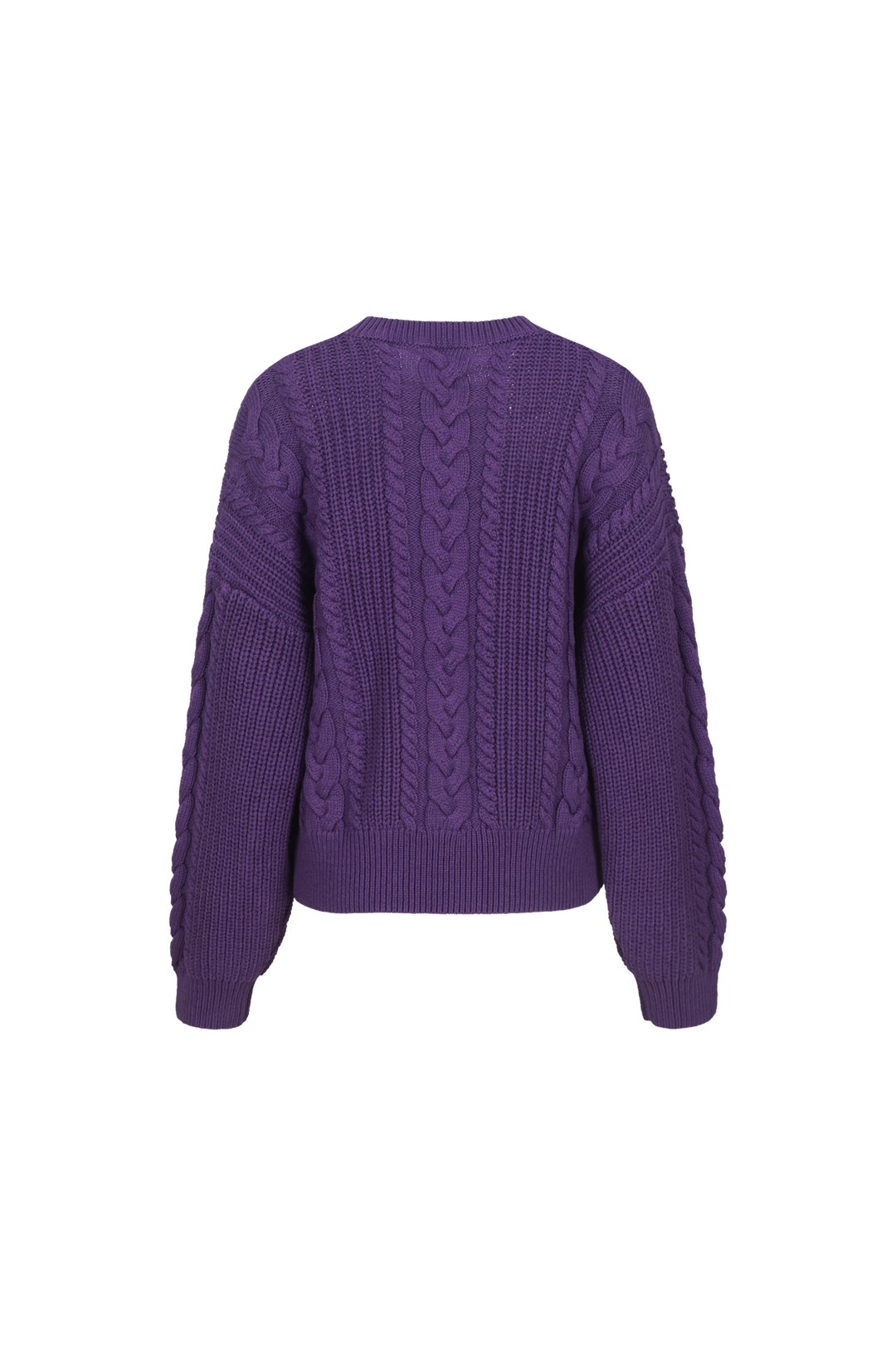 Louve knit sweater - violet