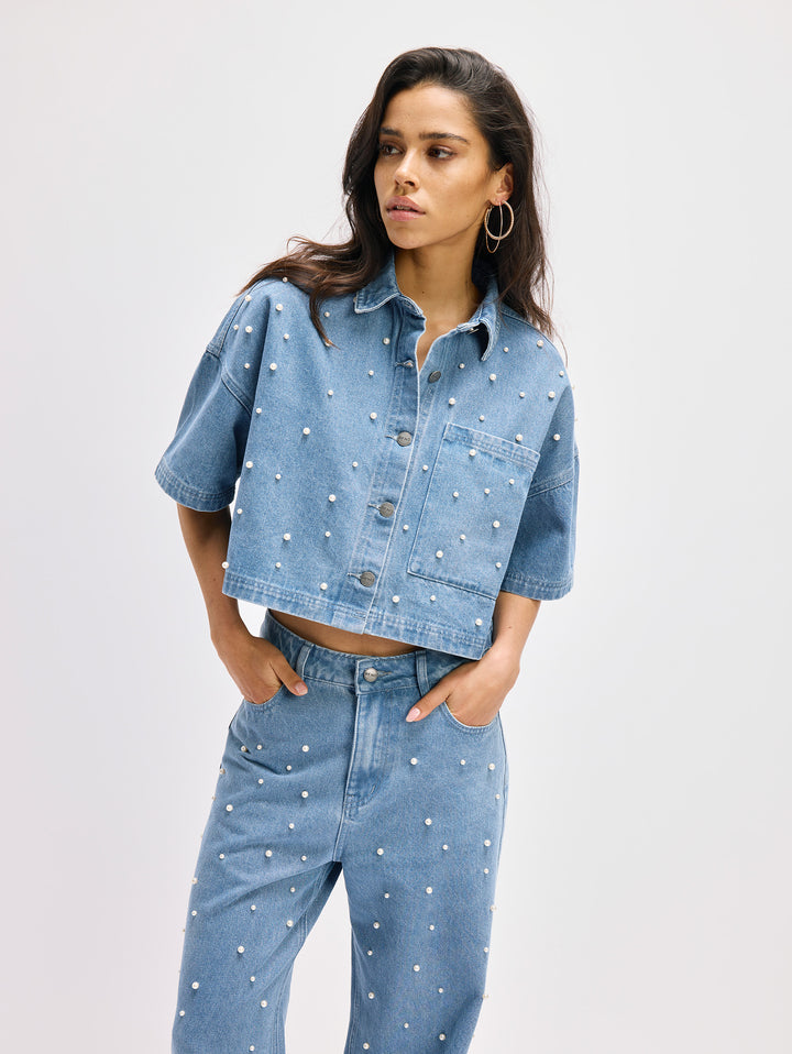 Adeline top denim