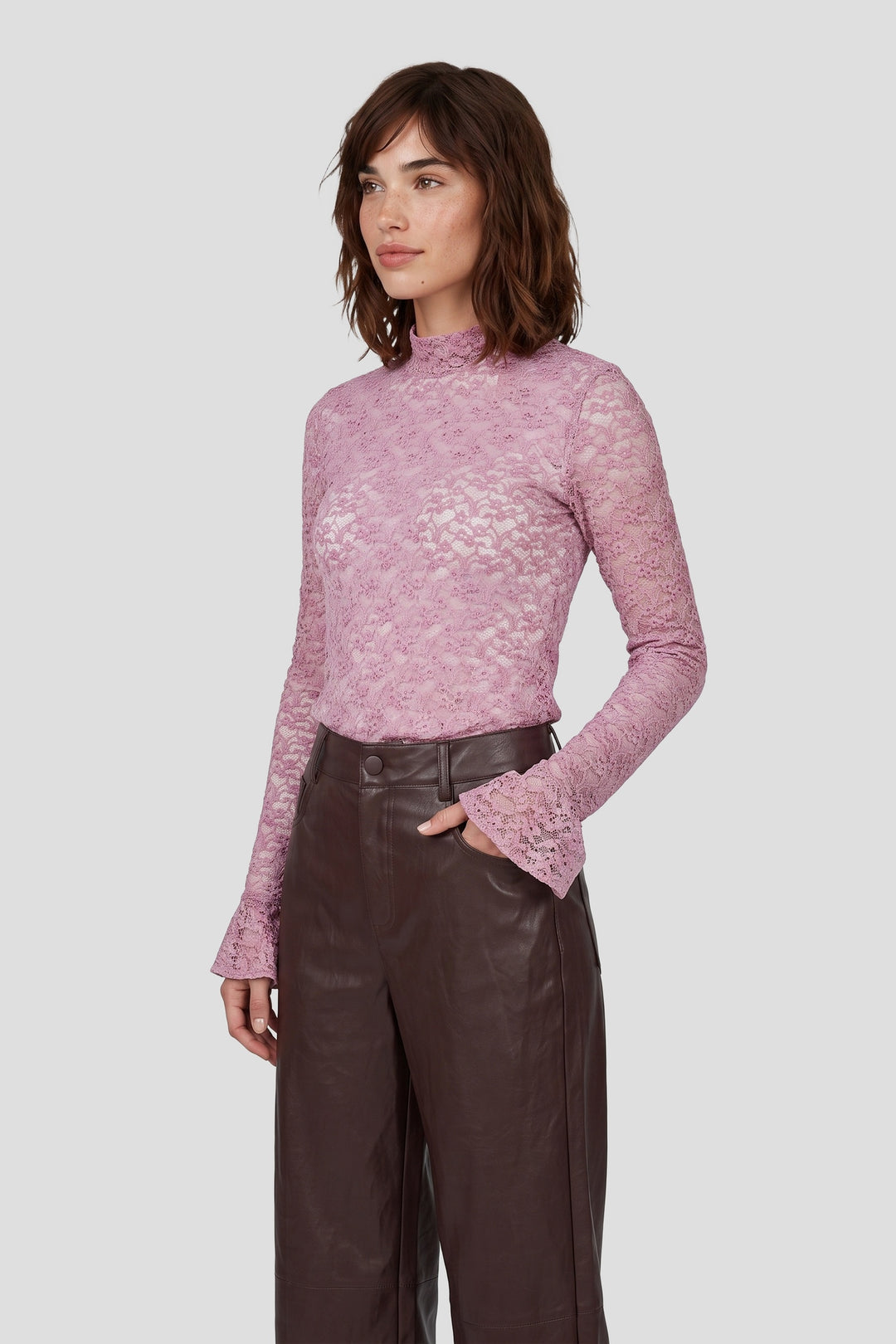 Leena top - pink