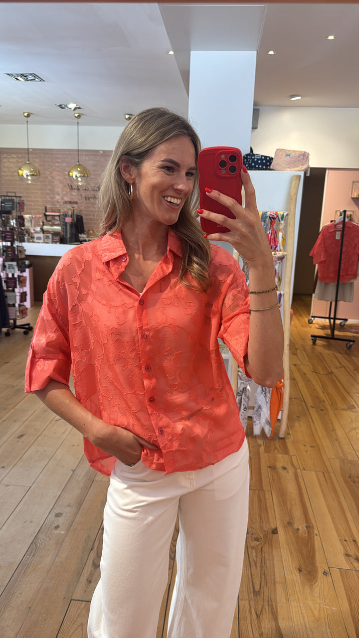 Blouse Nikki - coral