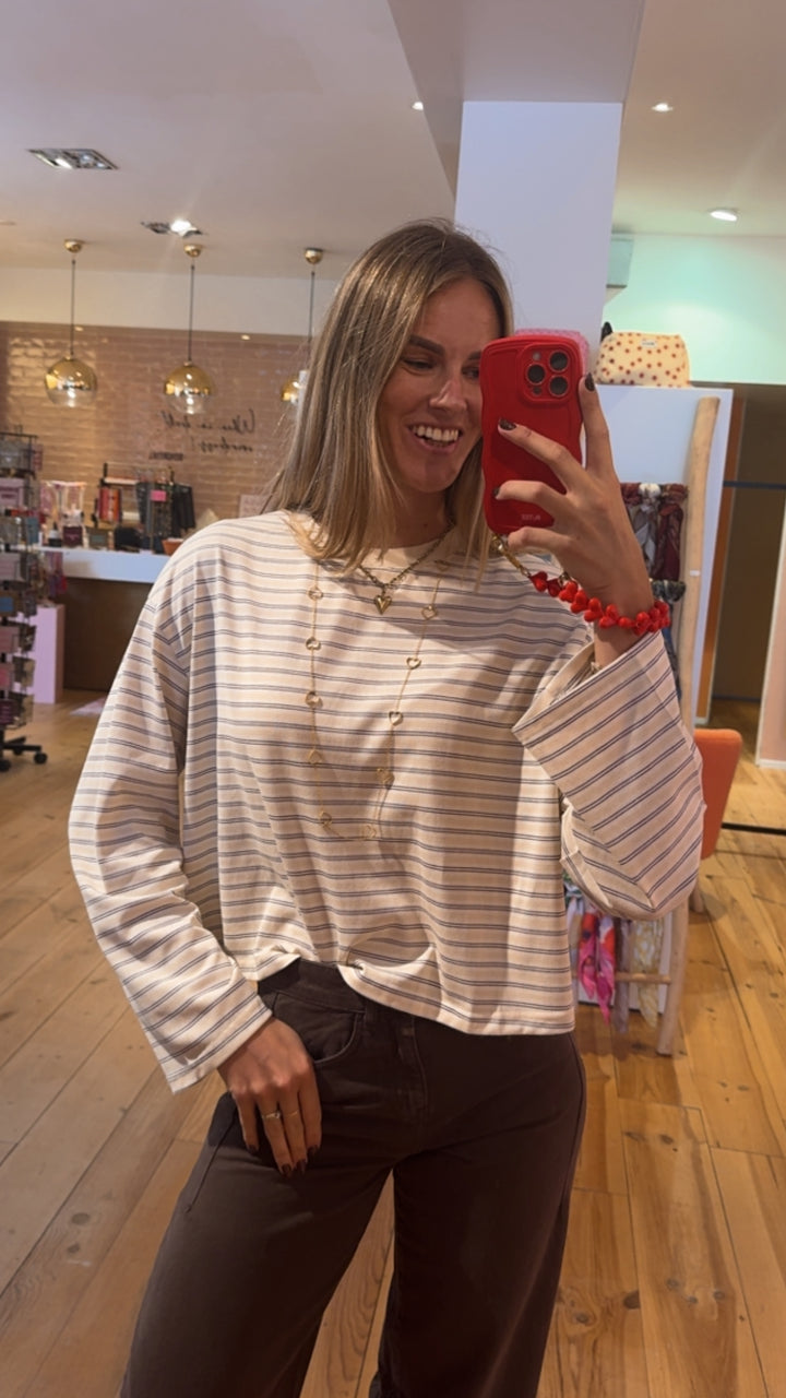 Longsleeve Kelly - off white