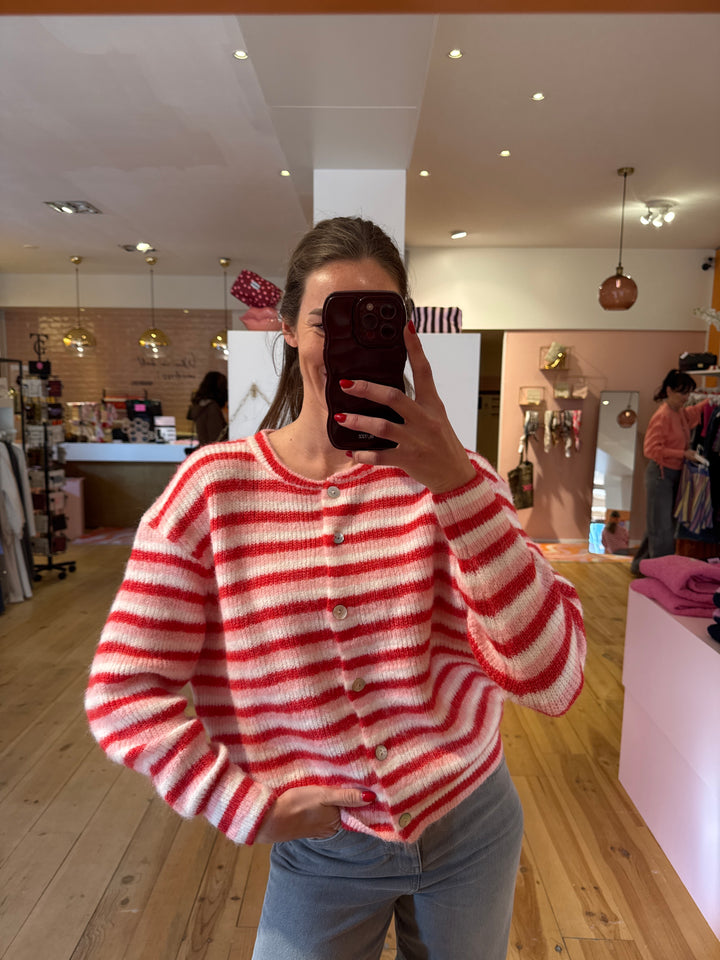 Striped vest