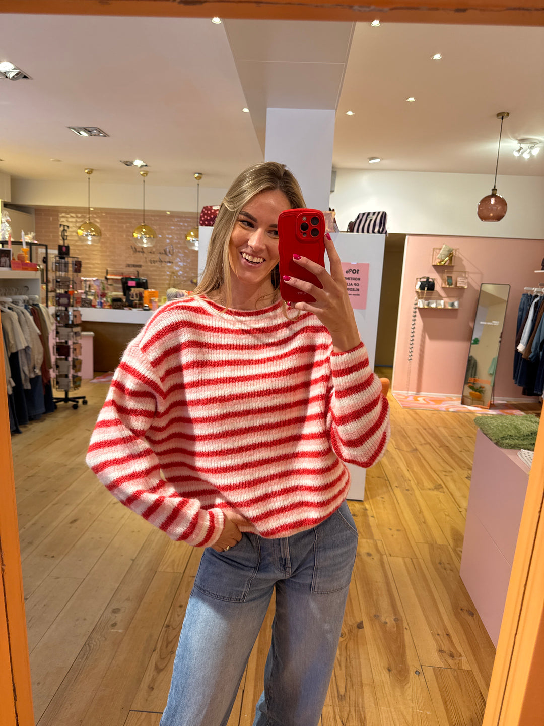 Striped vest