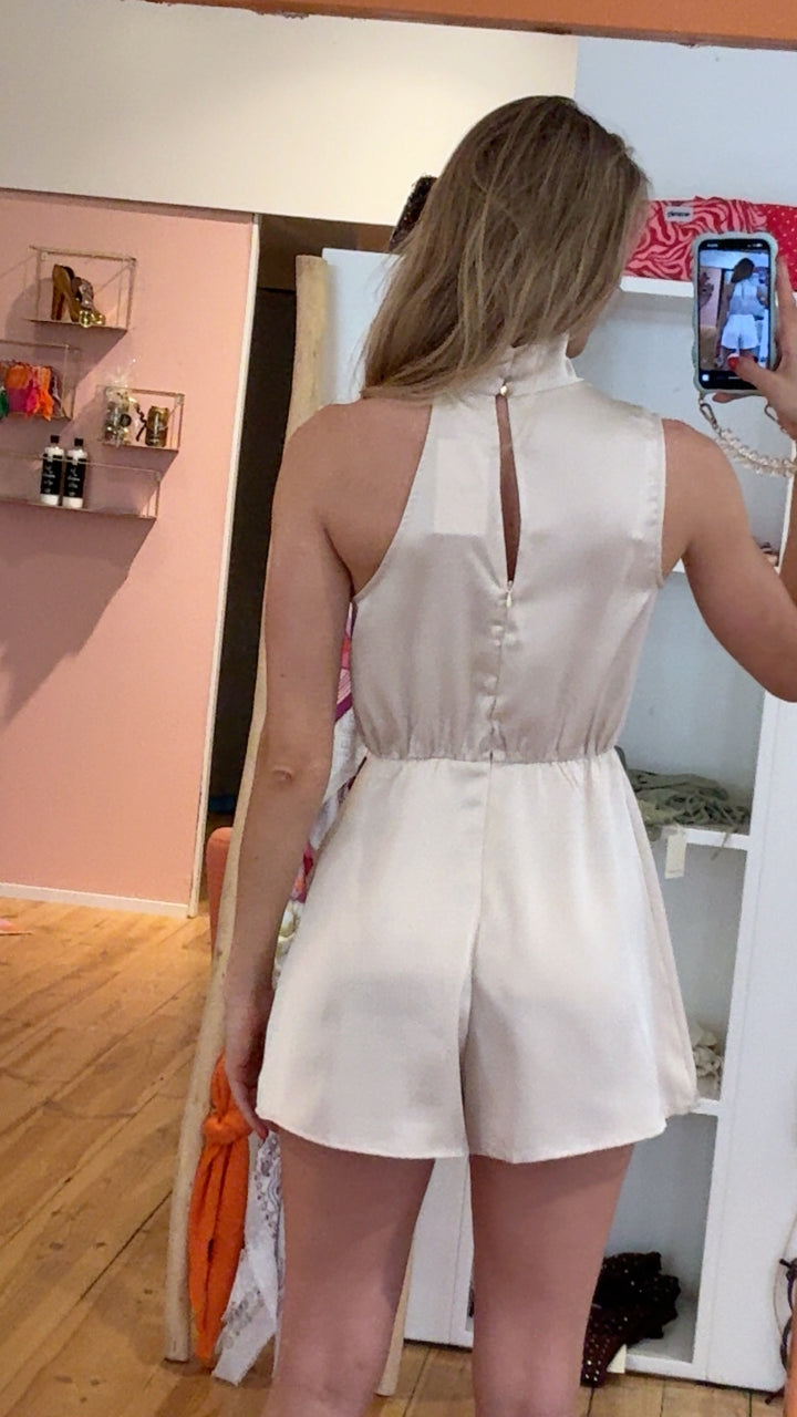 Playsuit Viënna - beige