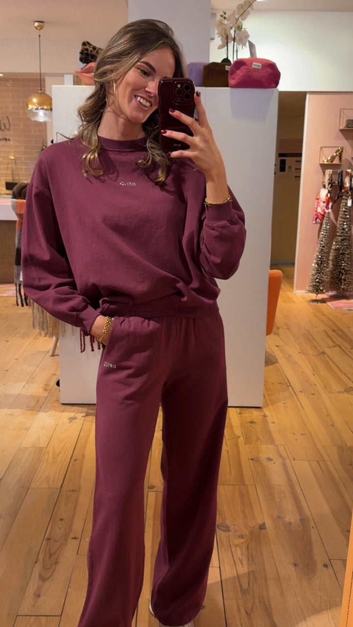 Femme sweater - plum
