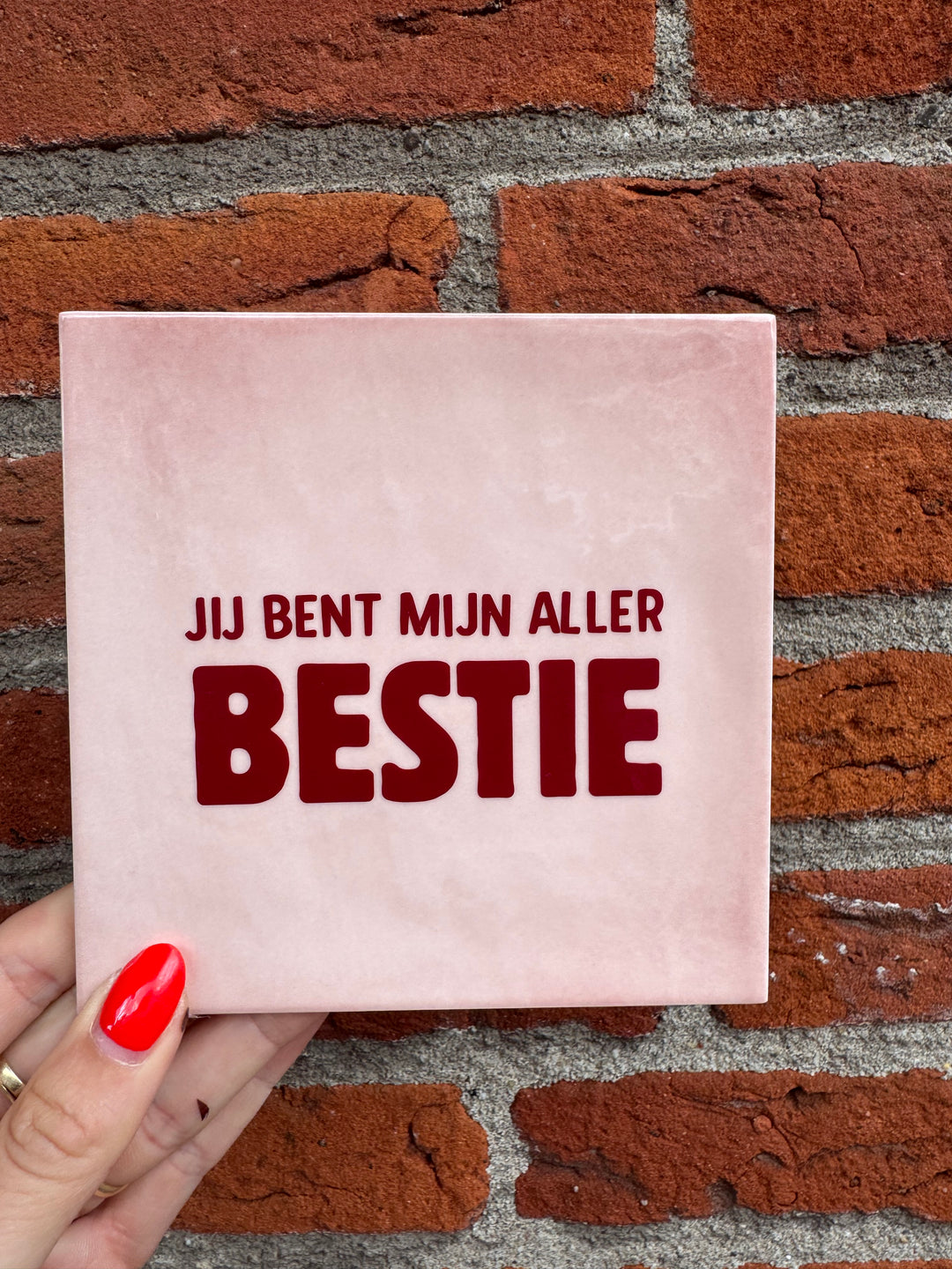 Tegeltje - jij bent mijn allerbestie