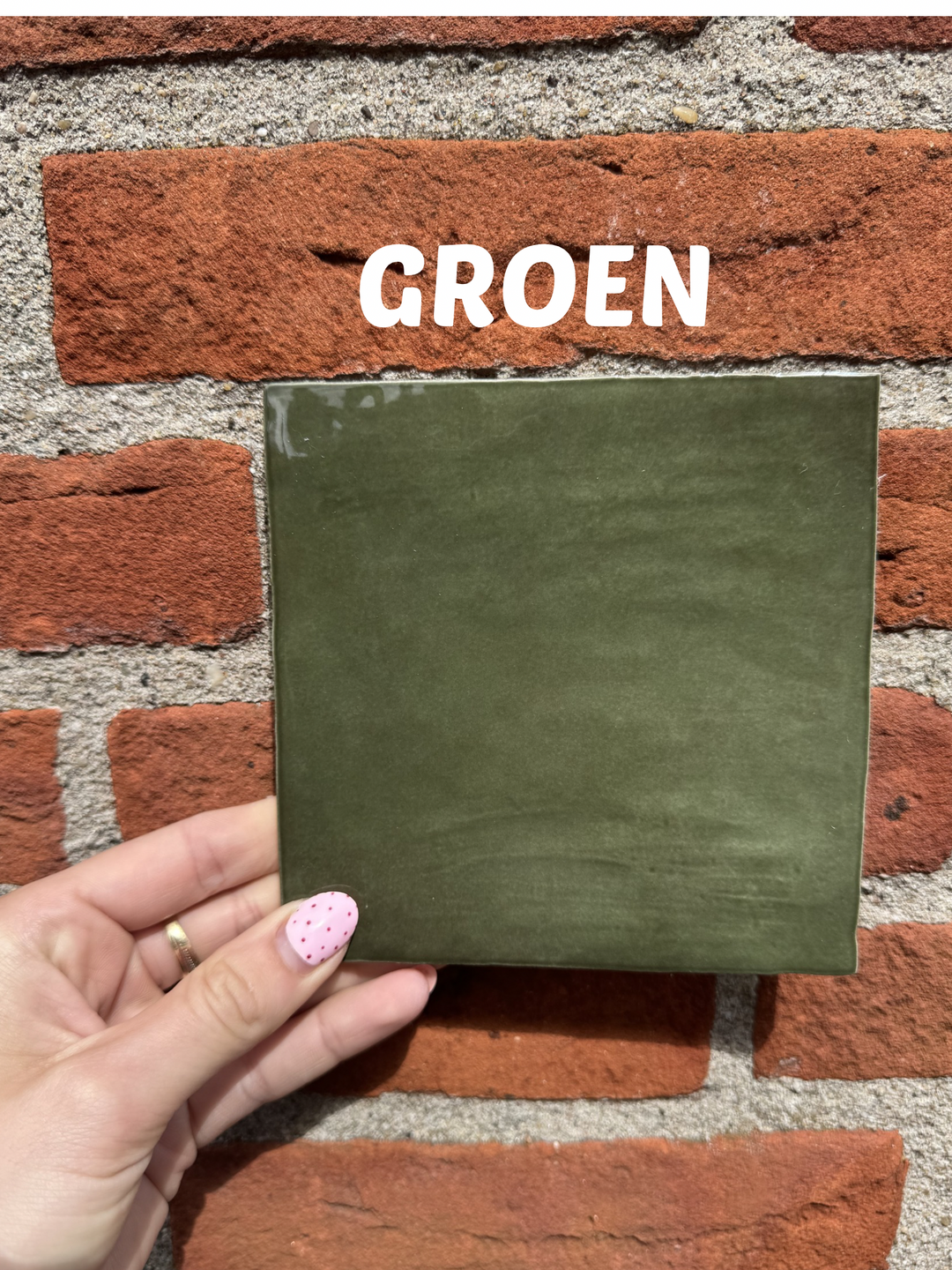Gepersonaliseerd Tegeltje - Trouwen datum