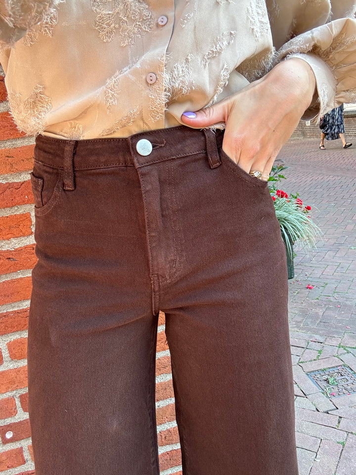 Brown jeans