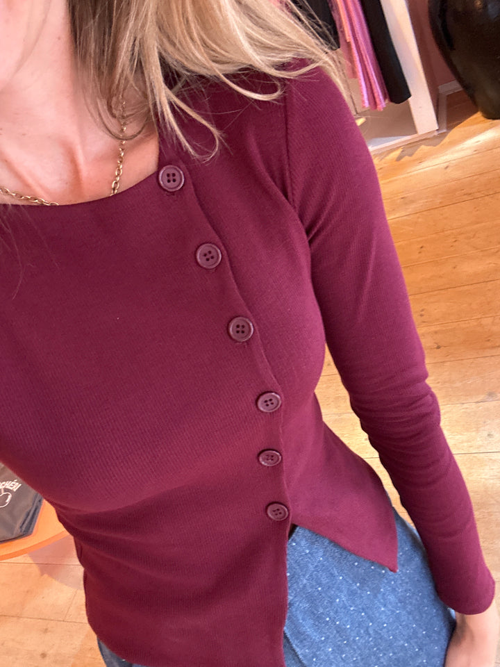 Top Ivy - Burgundy
