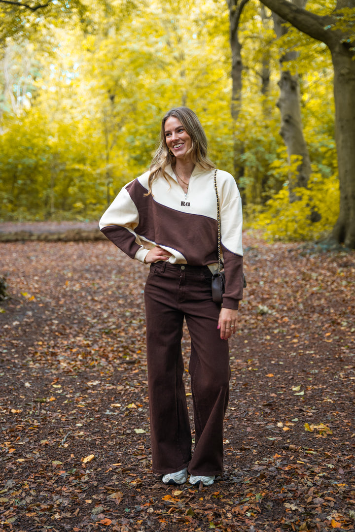Brown jeans