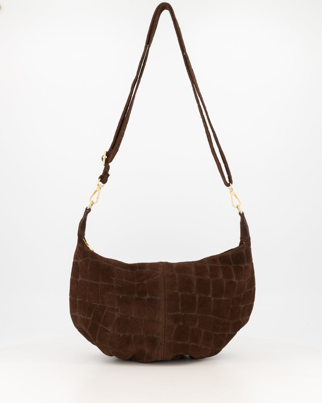 Savina - croco bruin