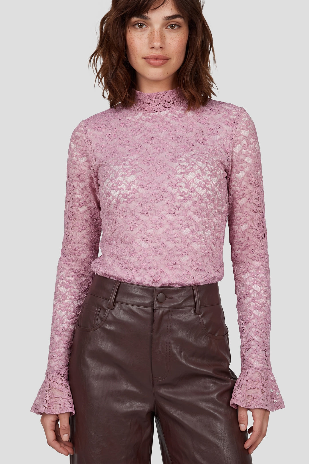 Leena top - pink