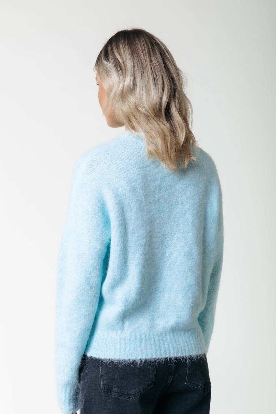 Olivia blue knit