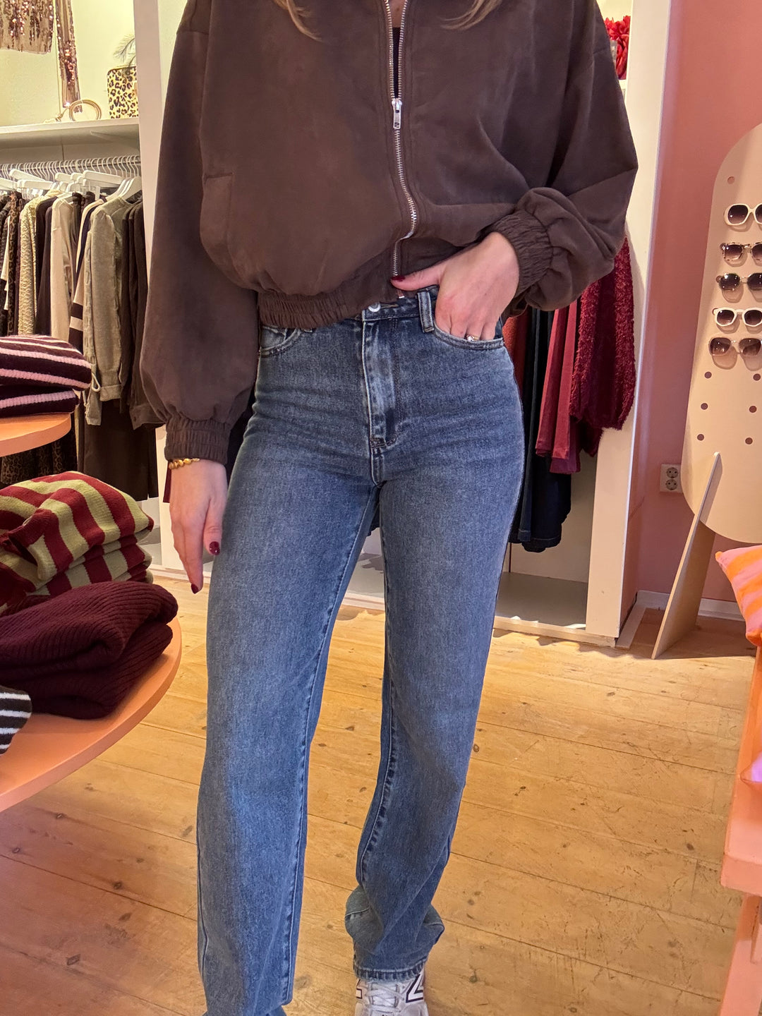 Jeans extra lang - blue