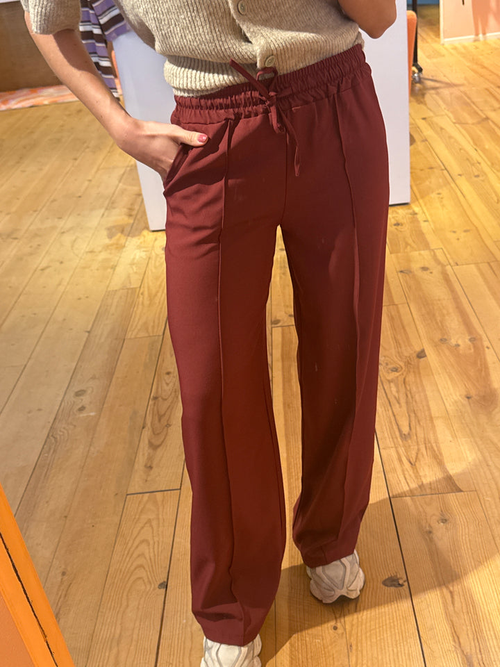 Pants Richy- bordeaux
