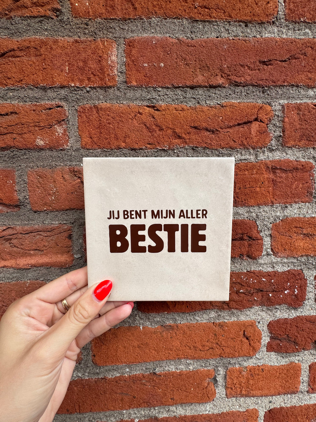 Tegeltje - jij bent mijn allerbestie