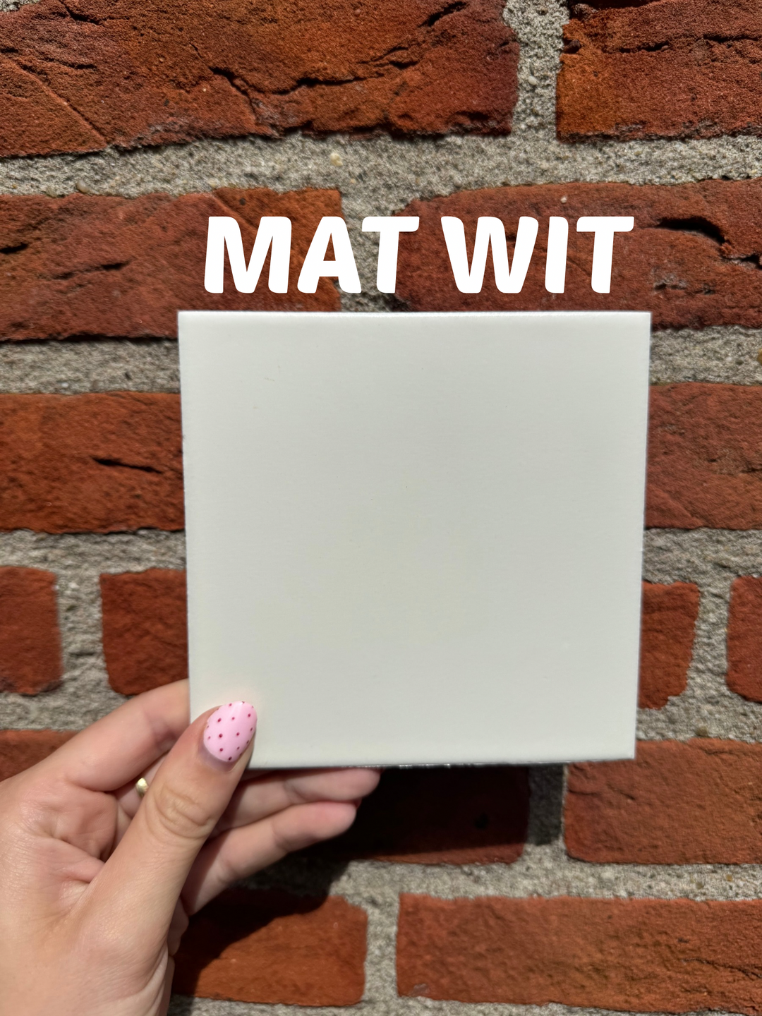 Gepersonaliseerd Tegeltje - Trouwen datum