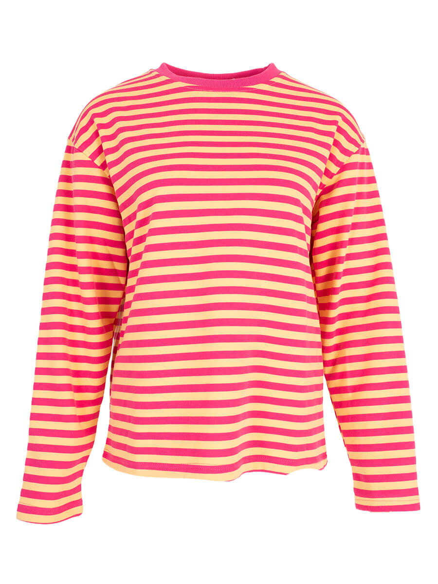 Jenny longsleeve - pink/yellow