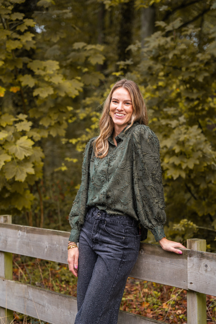 Moïse blouse - green