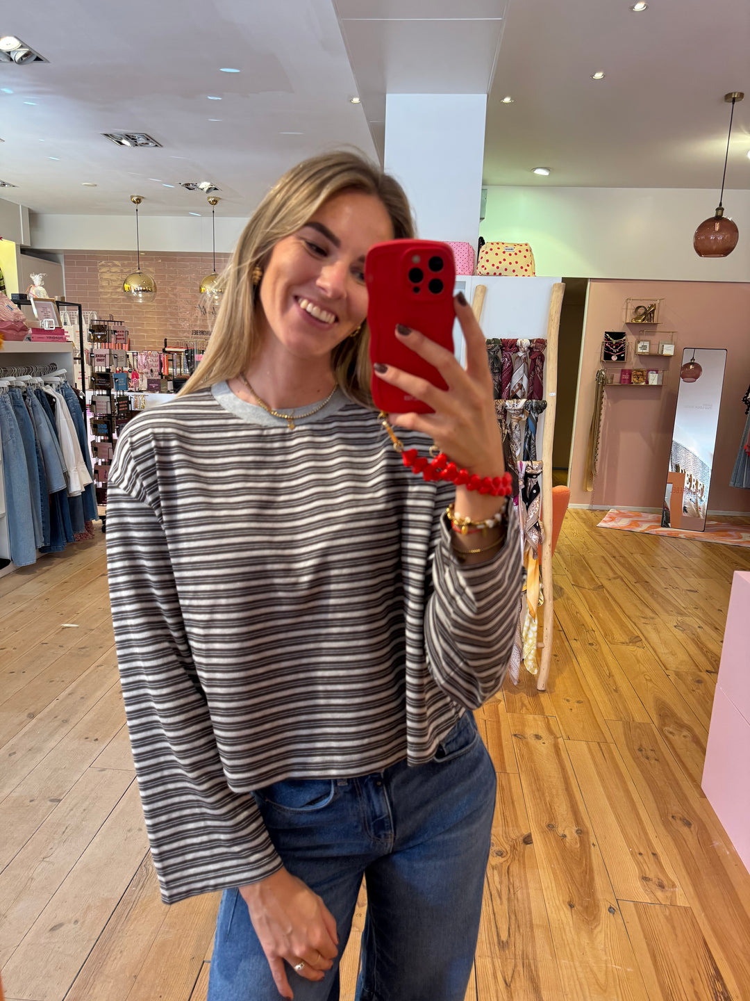 Longsleeve kelly - grey