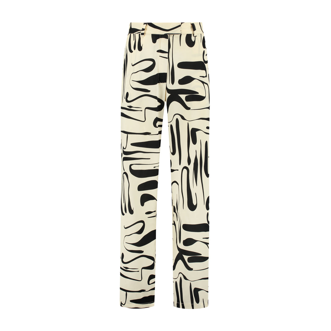 Anna pants black/white