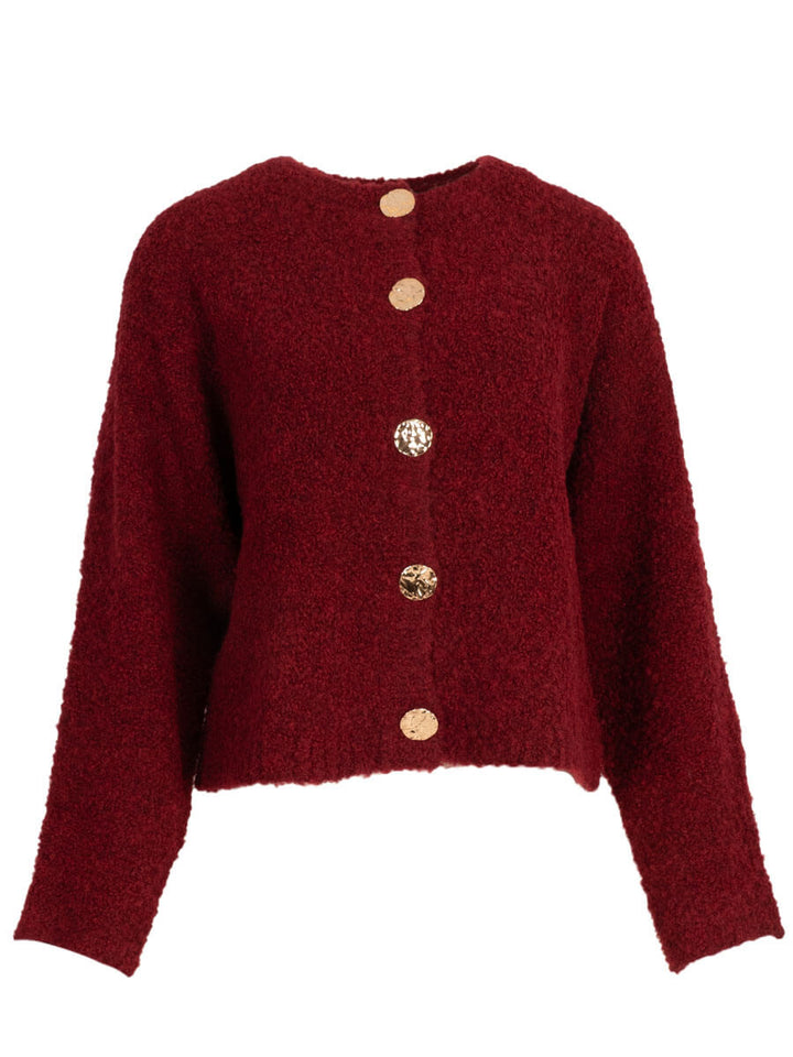 Cardigan Britt - bordeaux